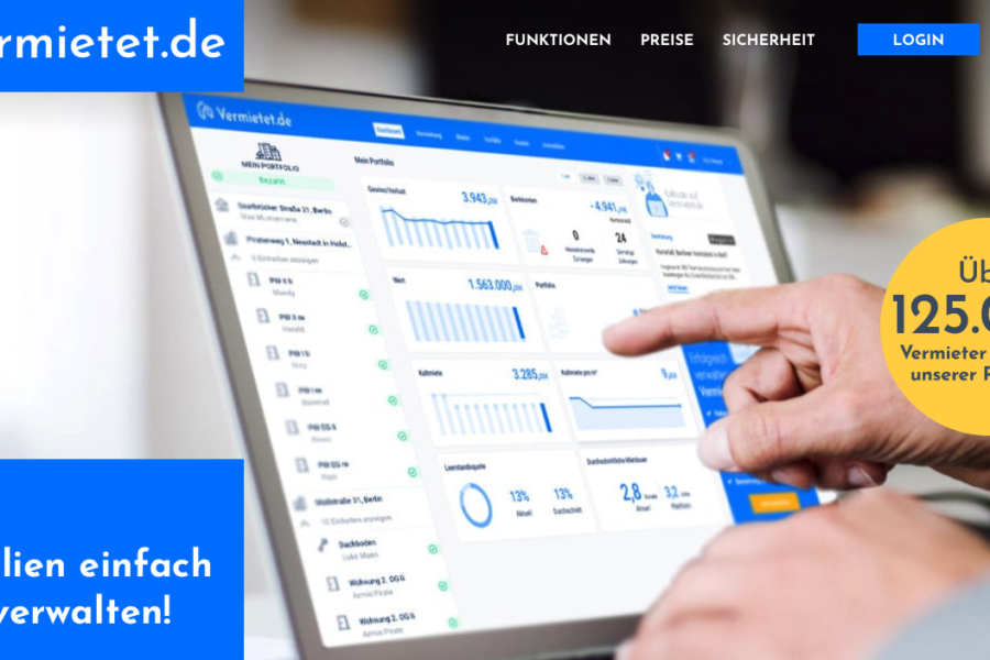 Online-Verwaltung meines Immobilienportfolios